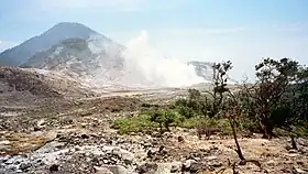 Vue du Papandayan.
