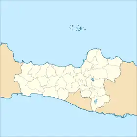 Voir sur la carte administrative de Java central