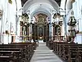 Intérieur de l'église Saint-Martin de Bamberg