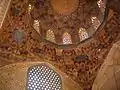 Intérieur de la mosquée du complexe Ganjali Khan