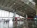 Terminal, côté entrée