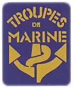 insigne des troupes de marine