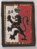 Insigne d'épaule droite de la 8e&nbsp;division d'infanterie.