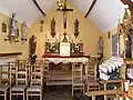 L'intérieur de la chapelle