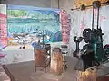Atelier de taille de limes reconstitué
