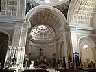 Intérieur de l'église de la Madonna Addolorata.