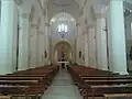 L'intérieur de la cathédrale