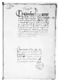 Inventaire des biens de Philippe le Hardi, inventaire rédigé par Jean Bonost, maître des comptes pour la succession.&nbsp;source Gallica BNF.