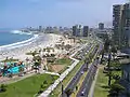 Vue côtière d'Iquique.