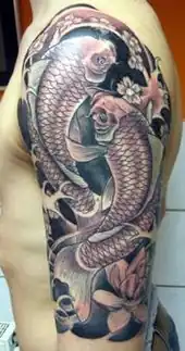Tatouage de style asiatique.