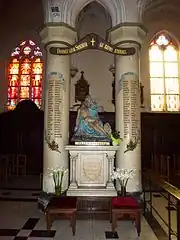 Monument aux morts paroissial de Molinghem.