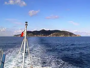 Vue de l'île