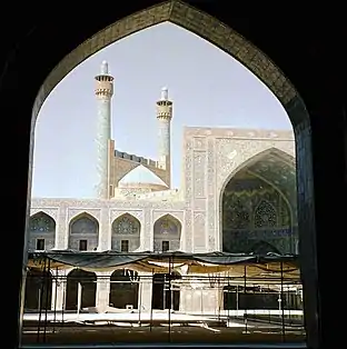 Mosquée de l'Imam (ex-Mosquée du Chah) construite par Chah Abbâs Ier (XVIIe siècle) (Ispahan)