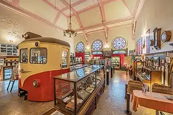 Dans le musée ferroviaire d'Istanbul. Février 2020.