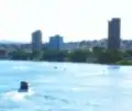 Vue de la ville et du Rio Paranaíba.