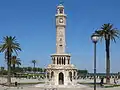 Tour de l'horloge de Konak à Izmir (1901)