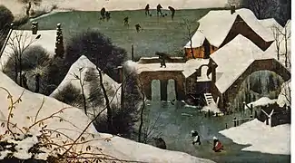 Pont et moulin.