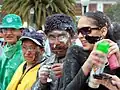 Participants du Carnaval des Noirs