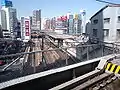 Voies JR East (depuis la gare Tōkyū)