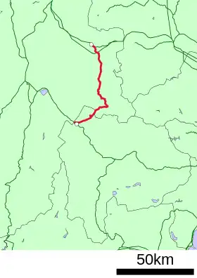 Voir la carte de la ligne.