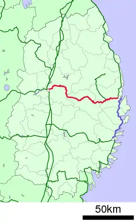 Voir la carte de la ligne.