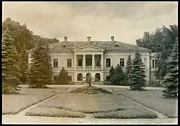 Le manoir Jašiūnai&nbsp;(en) (avant 1934).
