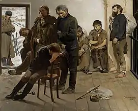 Les Prisonniers (en route pour la Sibérie), Jacek Malczewski