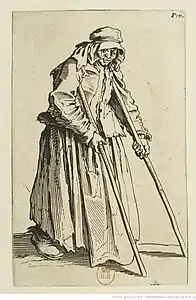 no&nbsp;16 : La mendiante aux béquilles