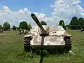 Char [Jagdpanzer IV semblable à celui utilisé par les élèves du lycée Kuromorimine.