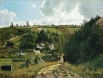 La Côte du Jalais, Pontoise, 1867Metropolitan Museum of Art, New York