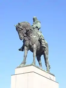 Jan Žižka au Mémorial national de Vítkov (Prague)