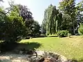 Le parc de la maison Gallice.
