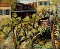 Jardin à la Ruche, 1924, huile sur toile, 54&nbsp;×&nbsp;65&nbsp;cm, coll. privée.