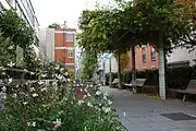 Entrée du jardin.