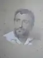 Portrait au fusain, Cauterets, 1882
