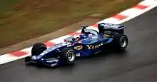 Photo de la Prost AP03 d'Alesi en Belgique