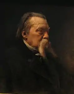 Portrait de Jean Gigoux (1880), musée des Beaux-Arts et d'Archéologie de Besançon.