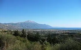 Vue depuis le nord.
