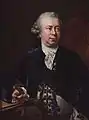 Jens Juel, Portrait de Jacques-François-Joseph Saly, 1772, huile sur toile, 82 x 67 cm.