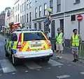 La police honorifique ouvre le marathon de Jersey en 2011