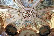 Plafond de l'Exèdre.