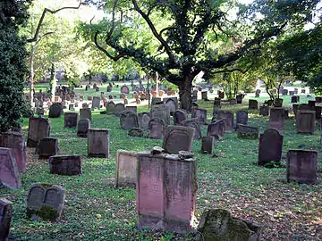 Cimetière juif (Heiliger Sand).