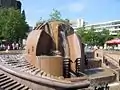 Weltkugelbrunnen (de) ("Wasserklops") sur la Breitscheidplatz