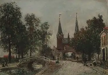 Scène à Delft, vers 1868Yale University Art Gallery, New Haven
