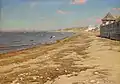 Johan Krouthén : Plage avec des garçons se baignant (1906)