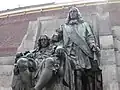 Statue des frères de Witt à Dordrecht.