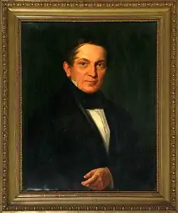 Portrait de Johann Gottfried Stallbaum (de), 1854