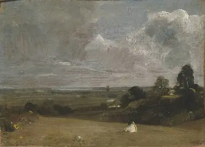 Dedham vu de Langham, vers 1813Tate Britain, Londres
