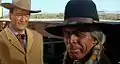 John Wayne et Michael Pate