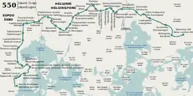 Carte de la ligne